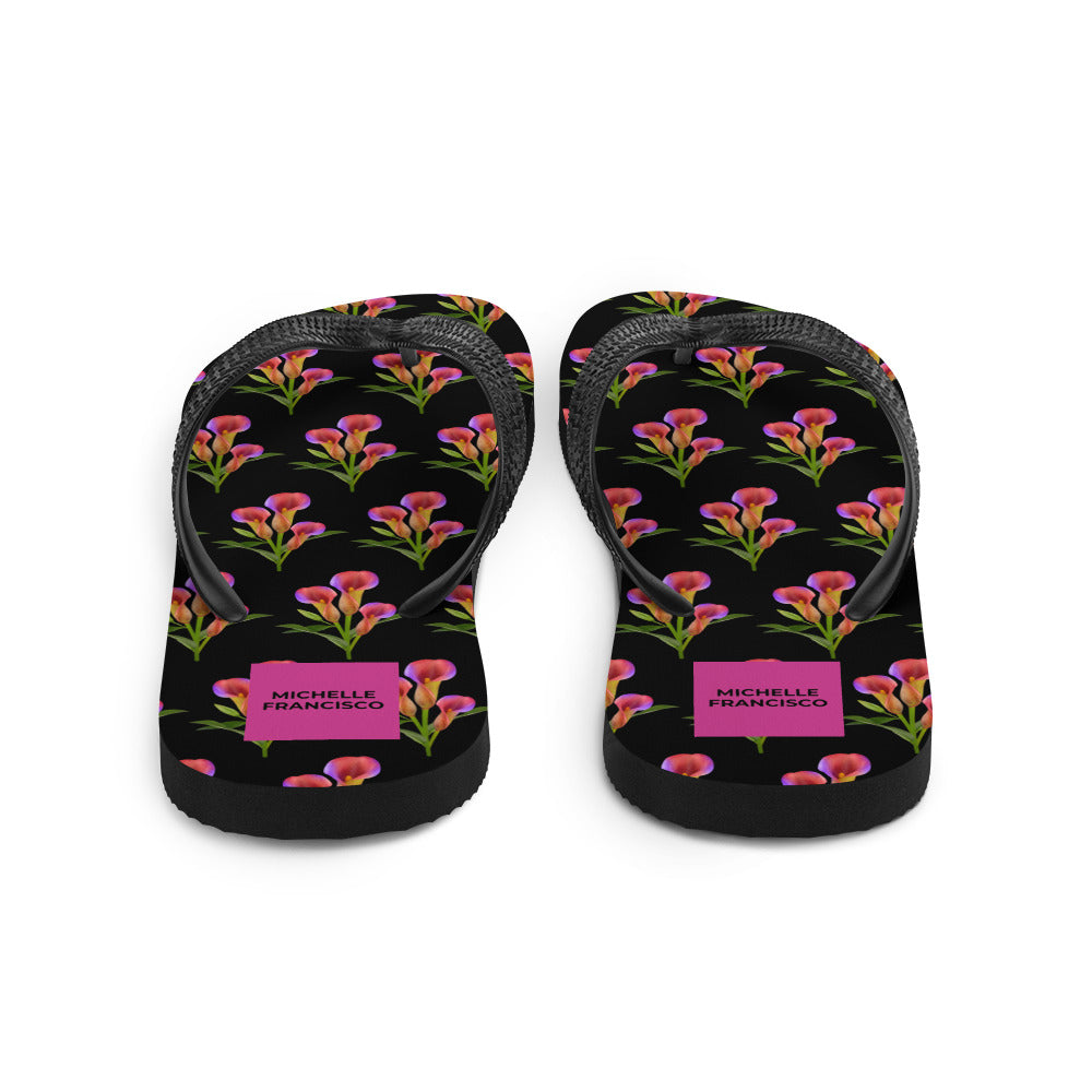 Calla Lilies Flip-Flops