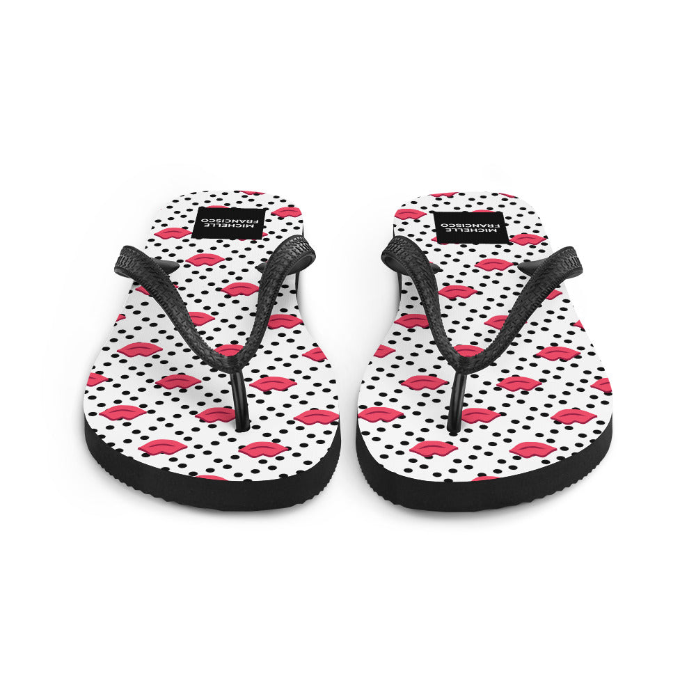 Lips Flip-Flops