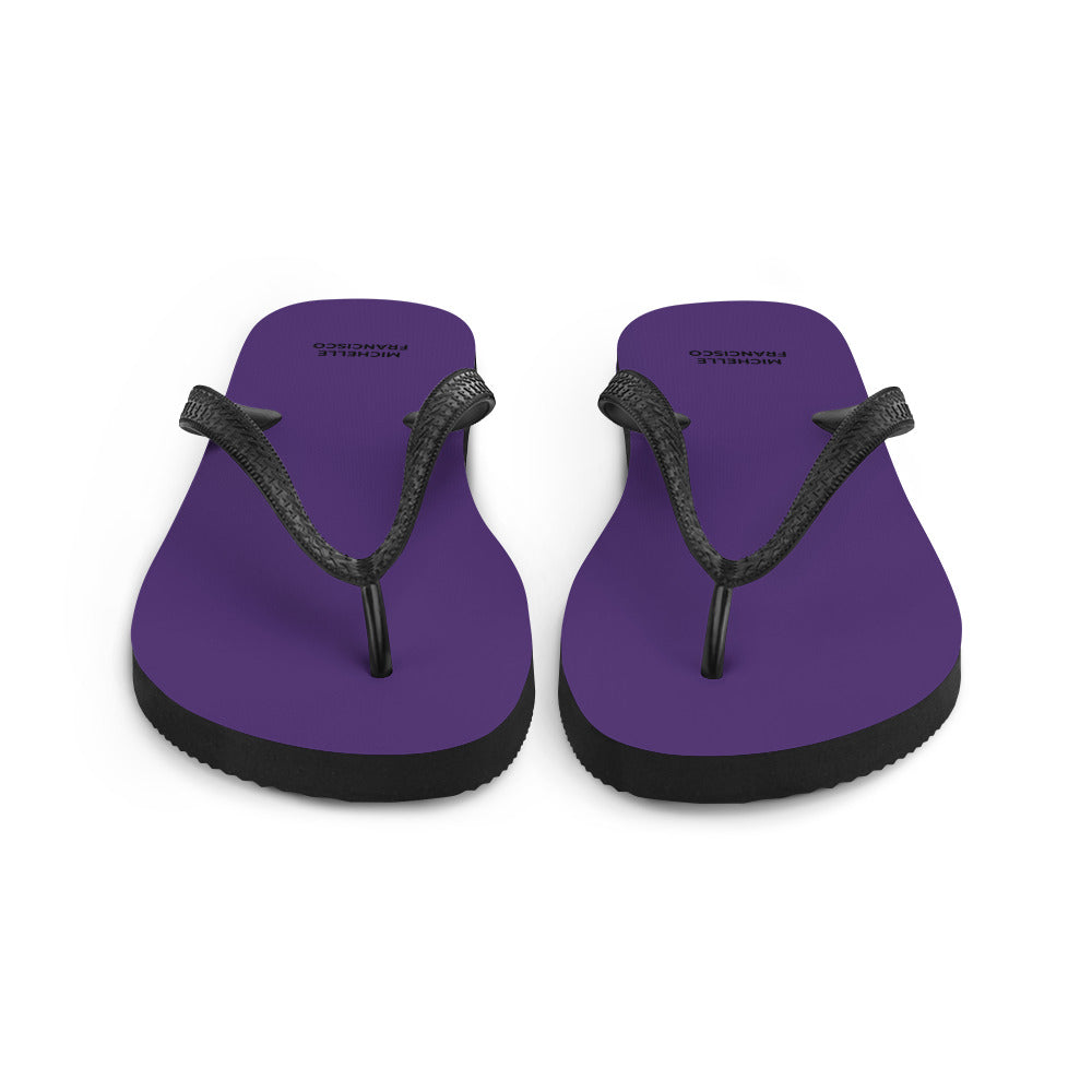 Purple Flip-Flops