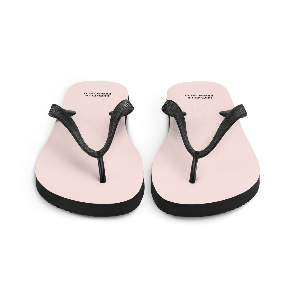 Misty Rose Flip-Flops