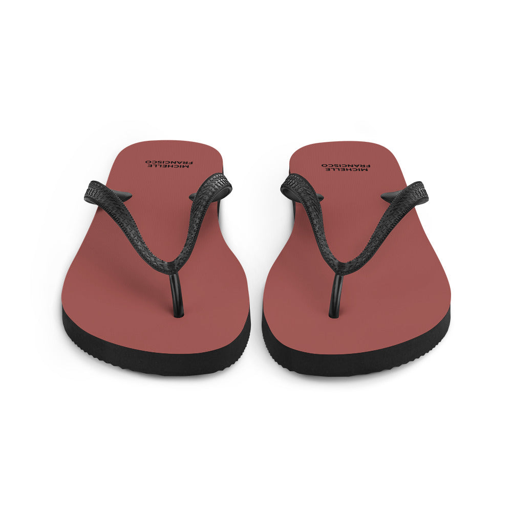 Roof Terracotta Flip-Flops