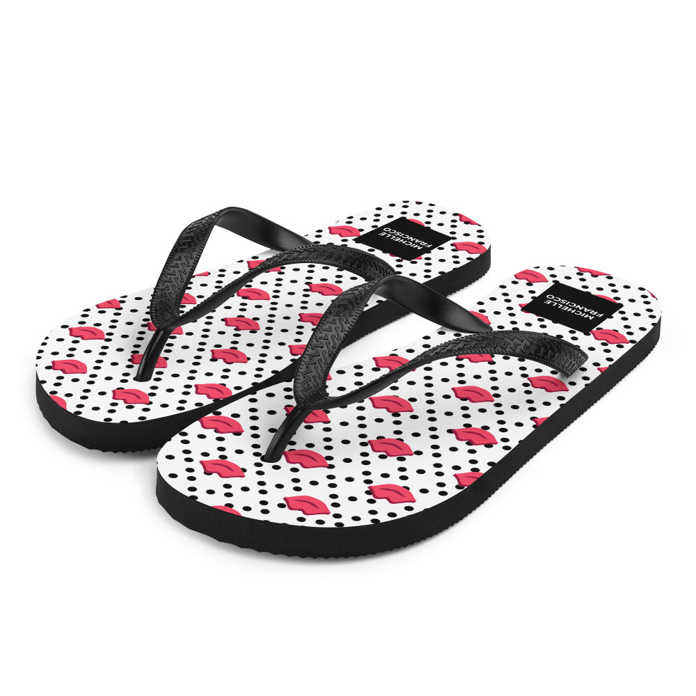 Lips Flip-Flops