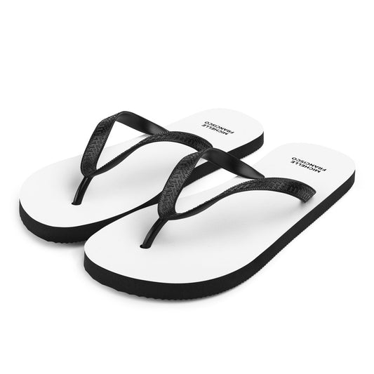 White Flip-Flops