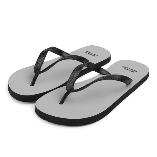 Silver Flip-Flops