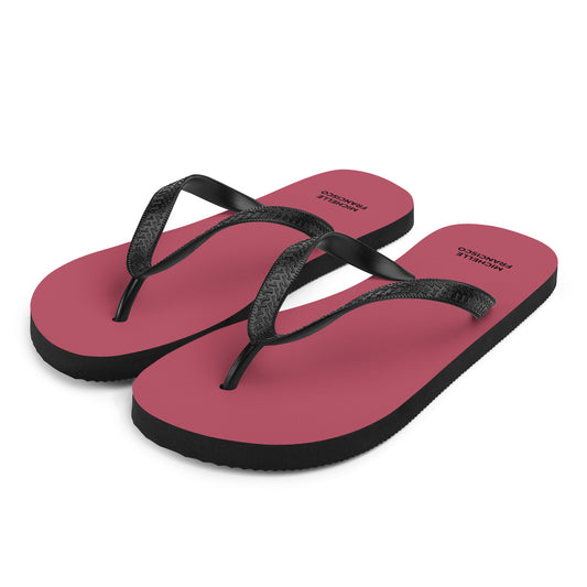 Hippie Pink Flip-Flops