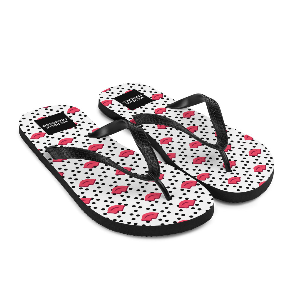 Lips Flip-Flops