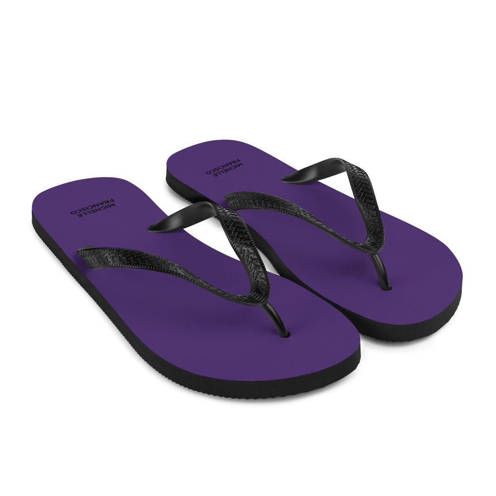 Purple Flip-Flops