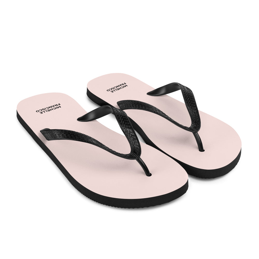 Misty Rose Flip-Flops