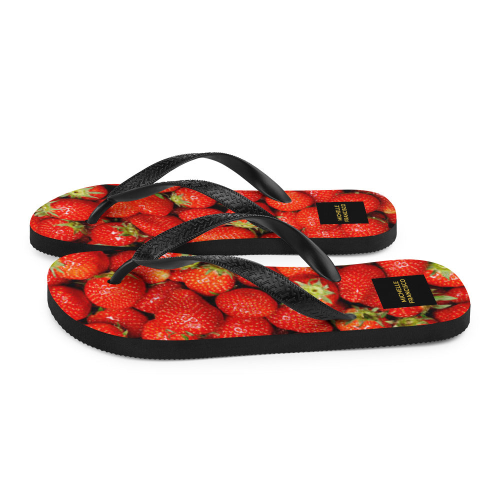 Strawberry Flip-Flops