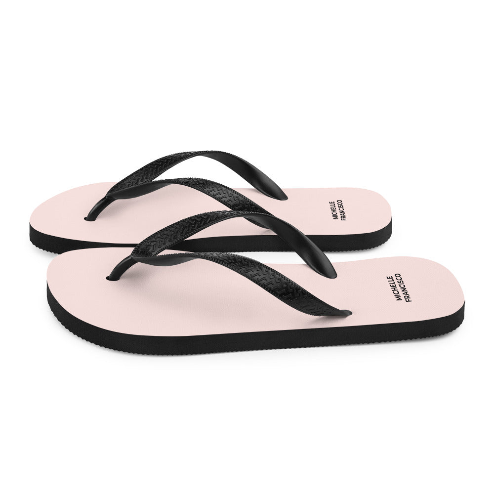Misty Rose Flip-Flops