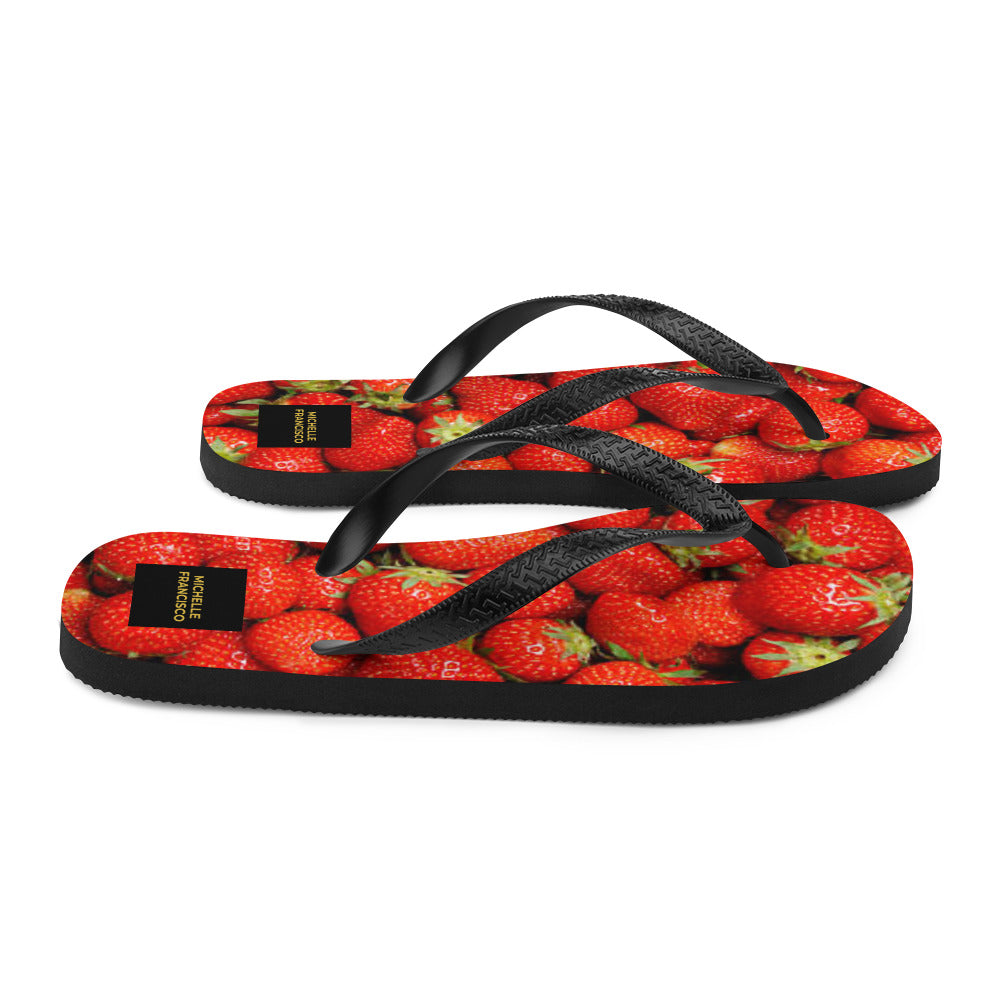 Strawberry Flip-Flops