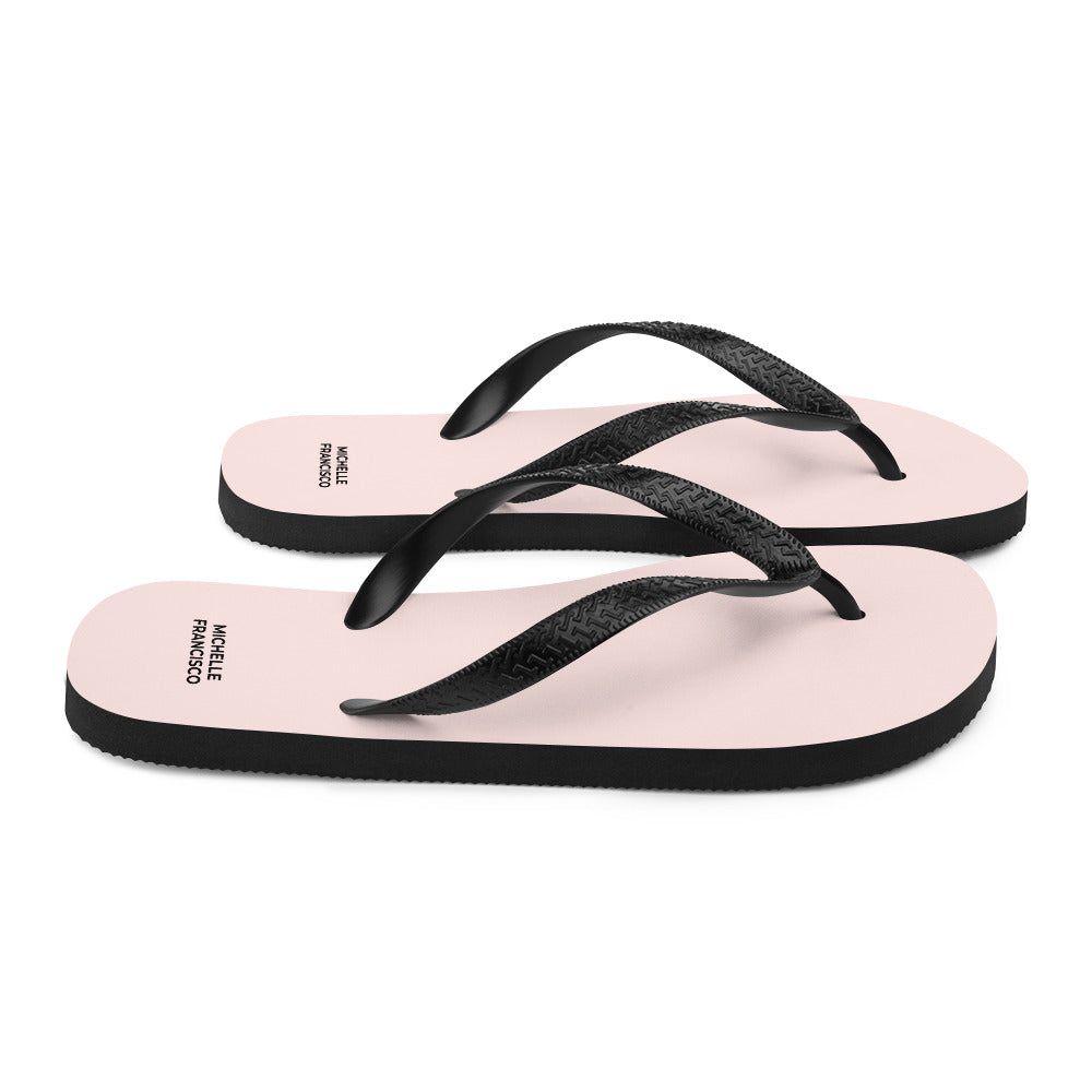 Misty Rose Flip-Flops