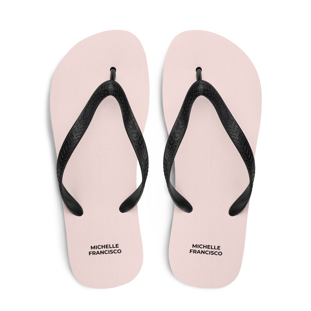 Misty Rose Flip-Flops