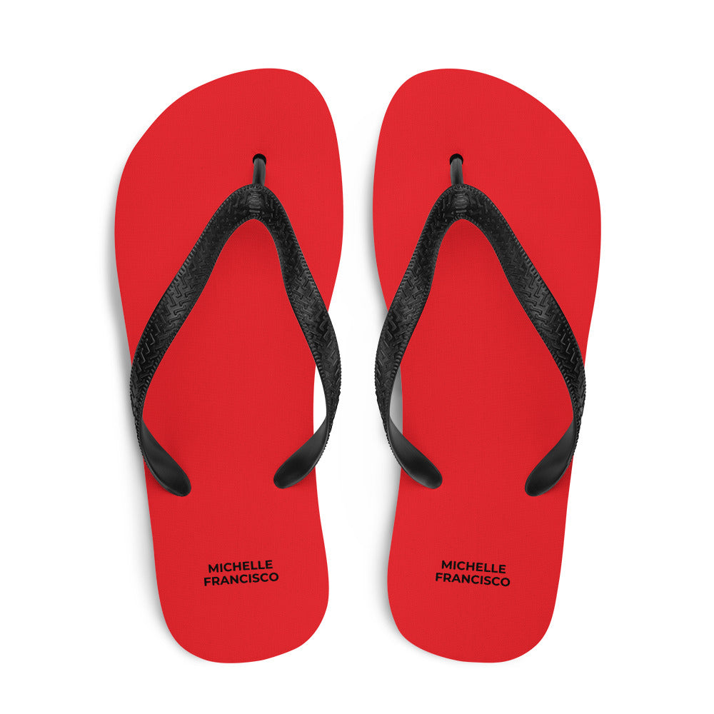 Alizarin Flip-Flops