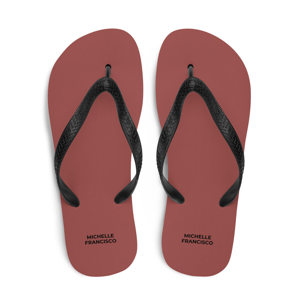 Roof Terracotta Flip-Flops