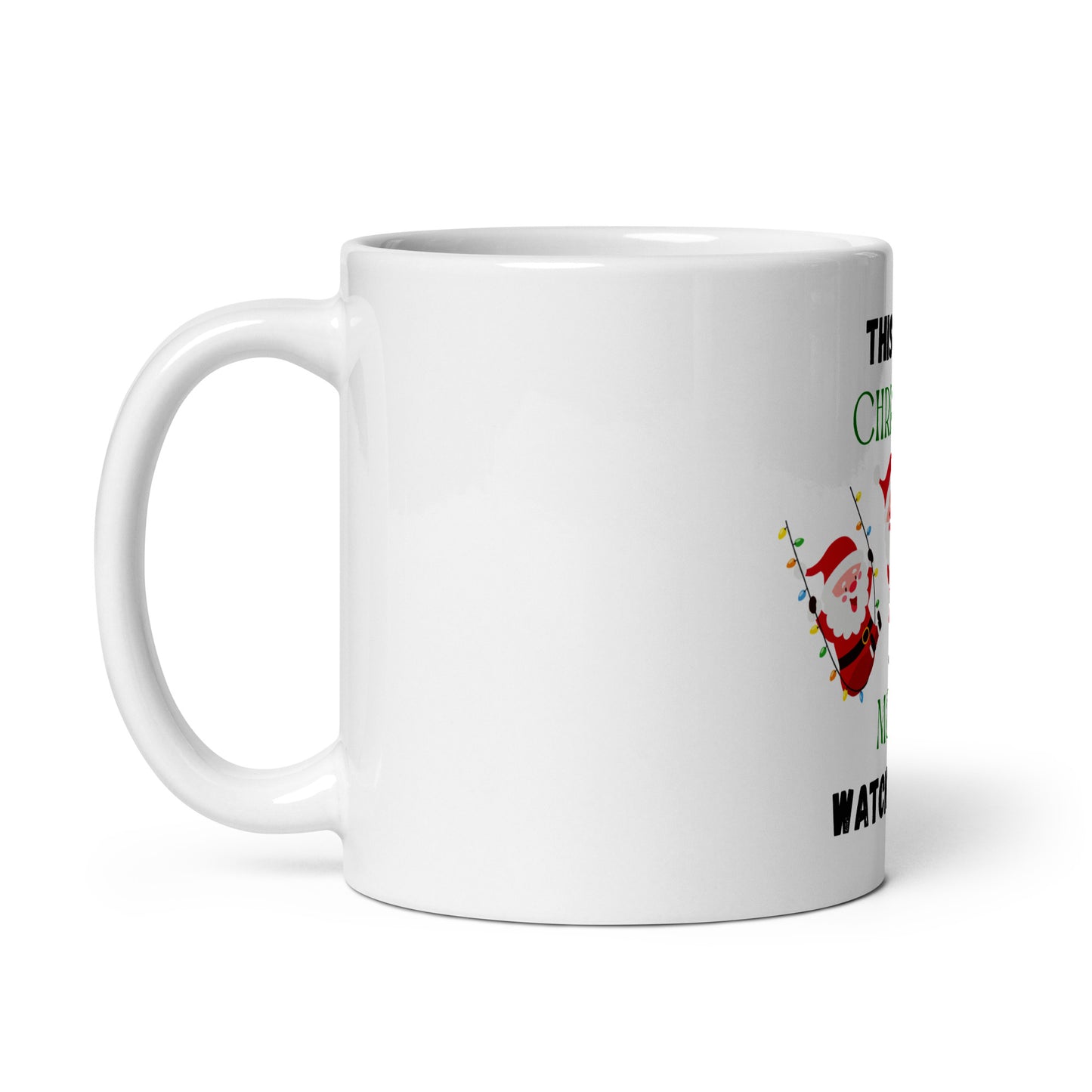 Santa in Movies Mug