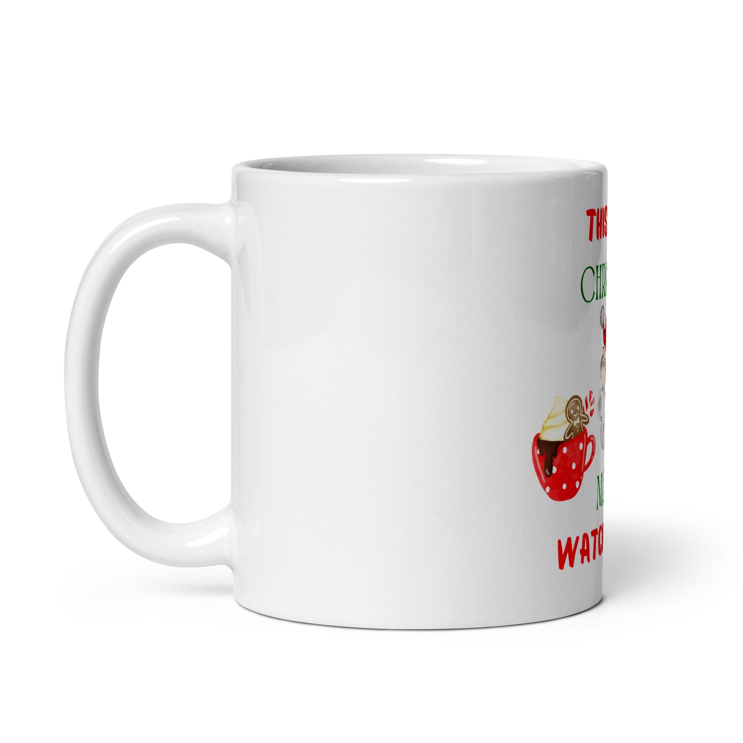 Santa and Hot Chocolate Mug