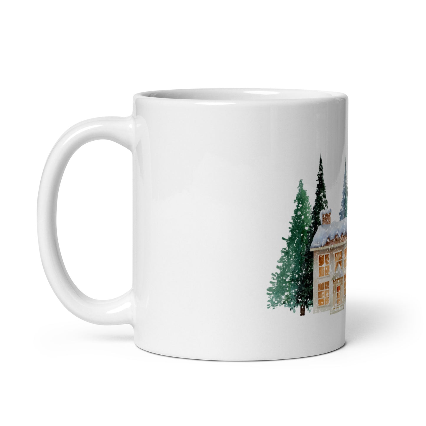 Snowing at Home Mug