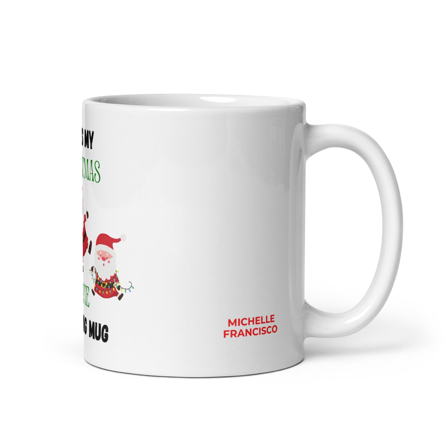 Santa in Movies Mug