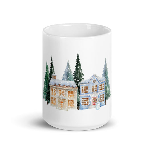 Snowing at Home Mug