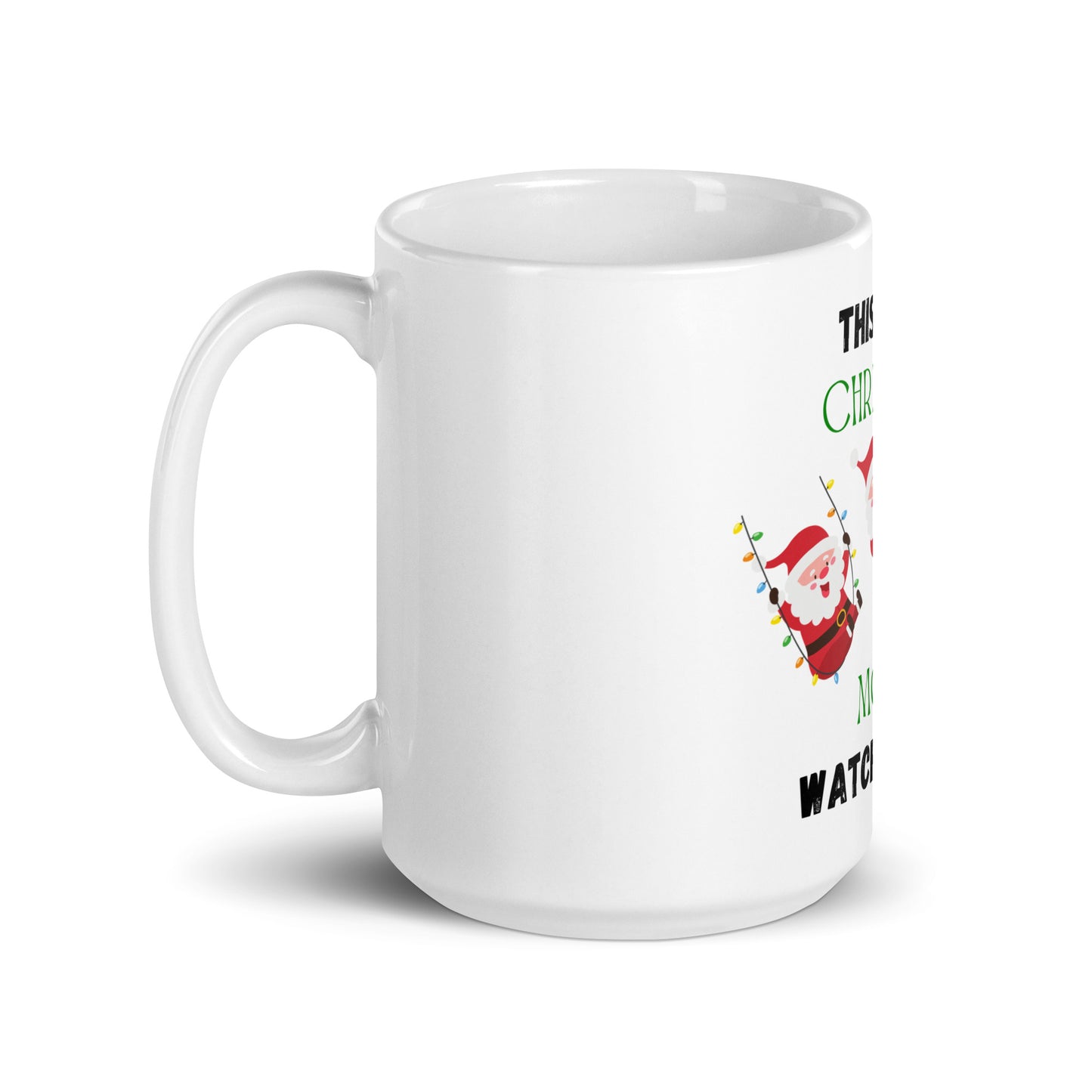 Santa in Movies Mug