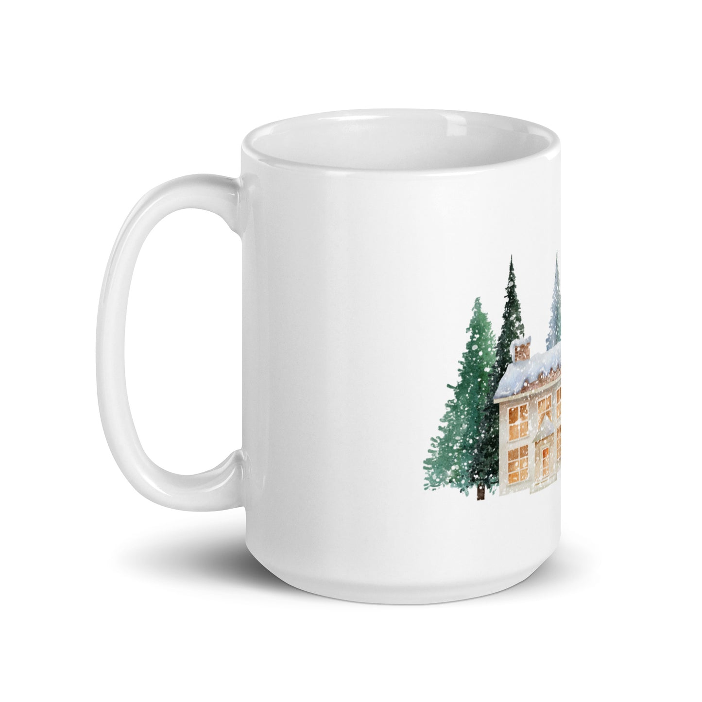 Snowing at Home Mug