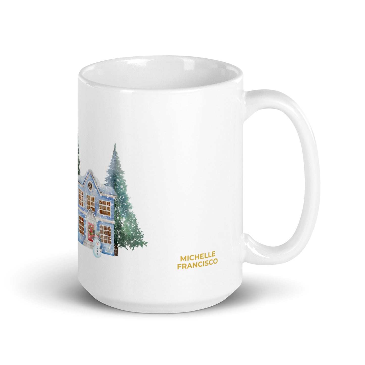 Snowing at Home Mug