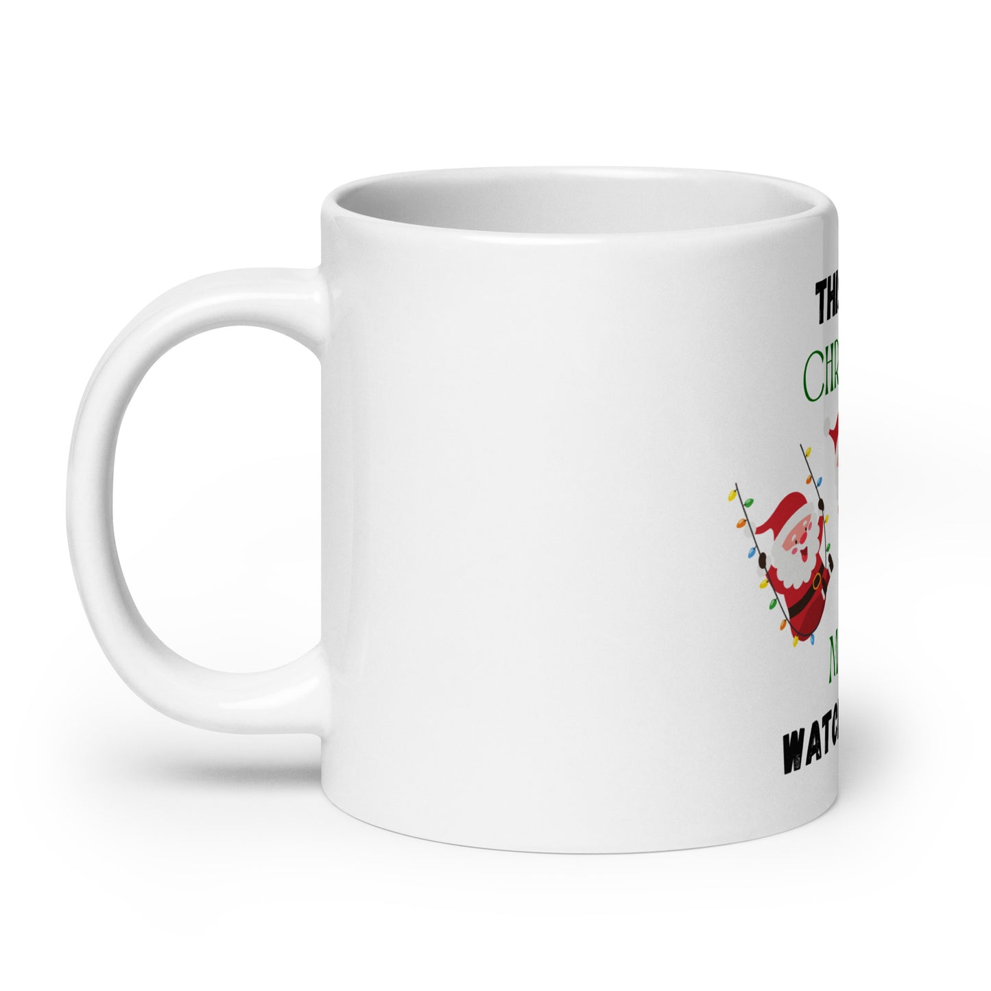 Santa in Movies Mug