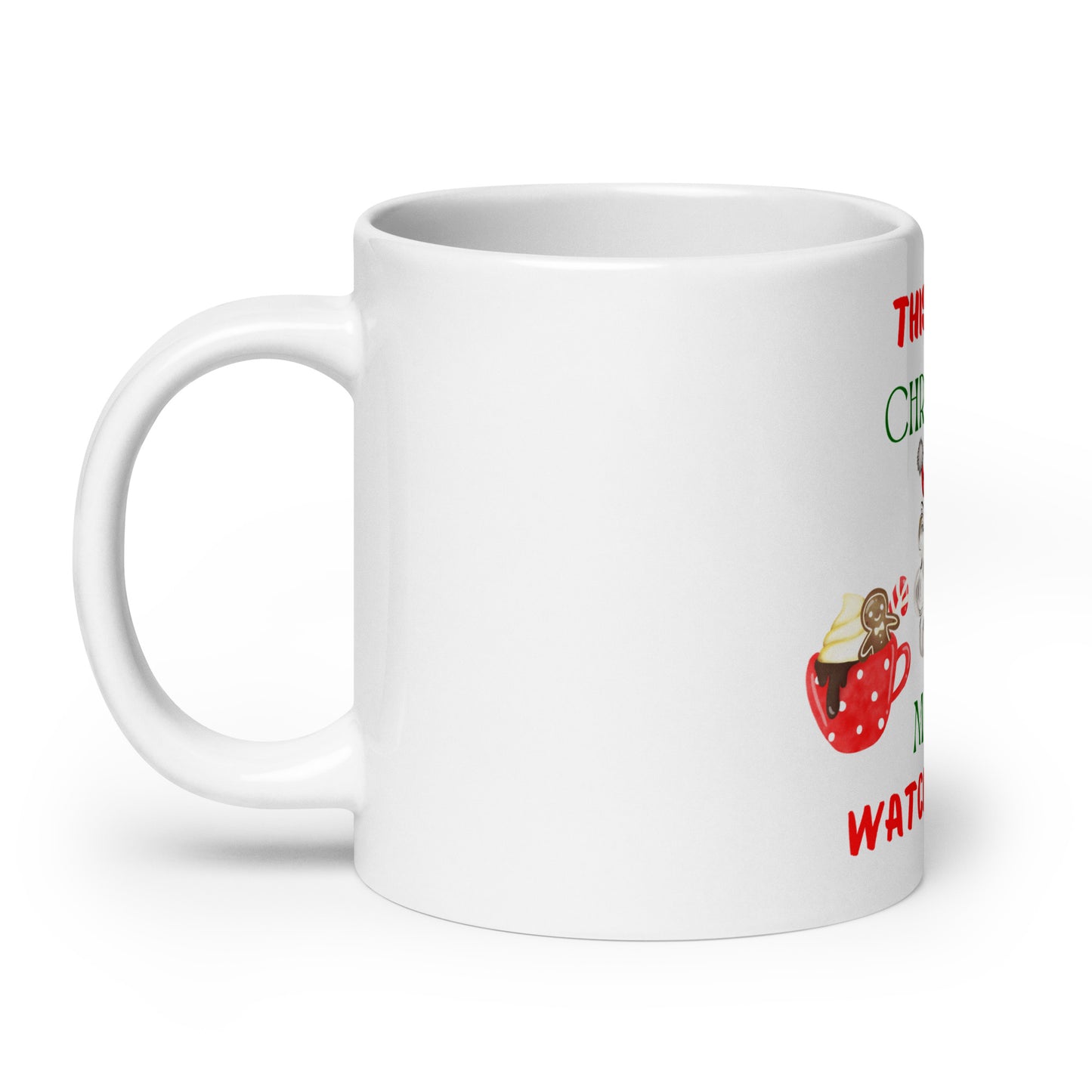 Santa and Hot Chocolate Mug