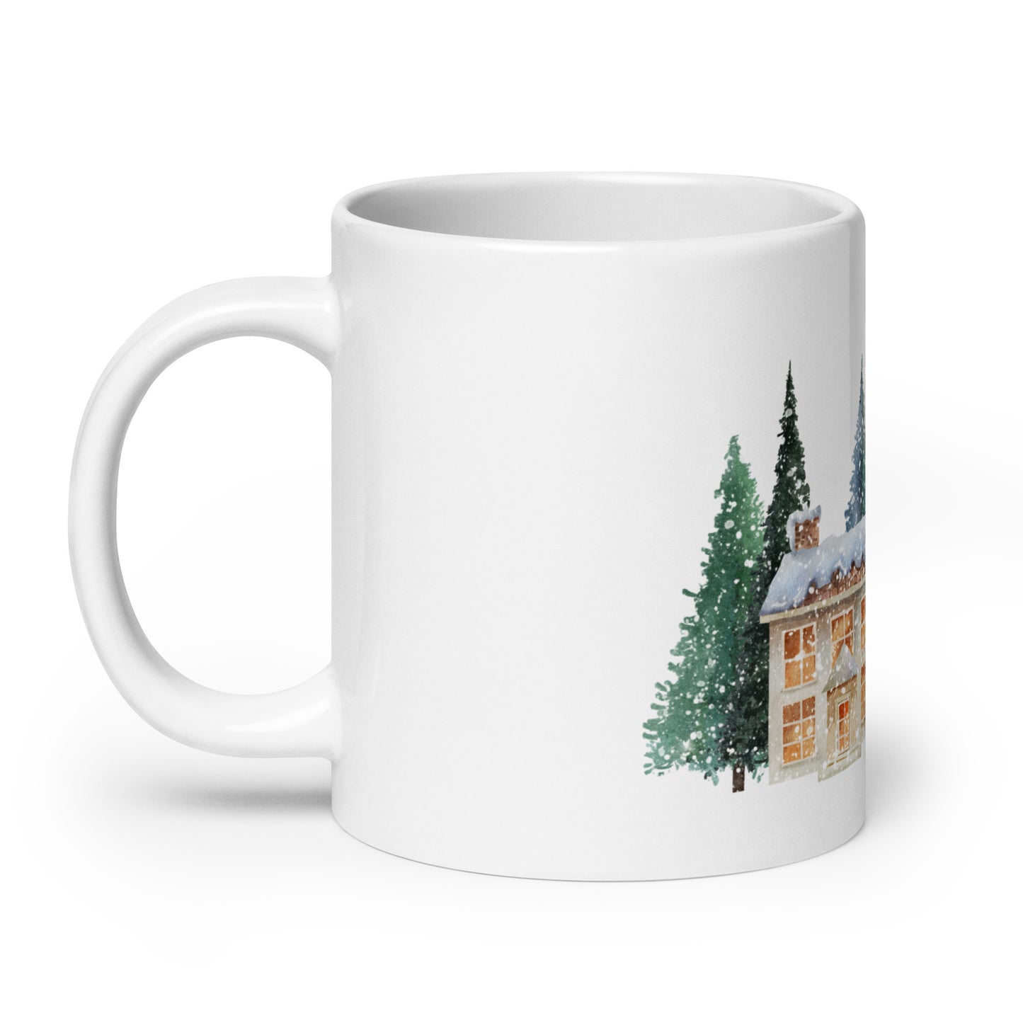 Snowing at Home Mug