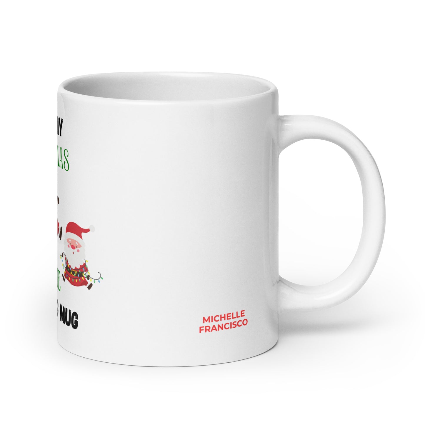 Santa in Movies Mug