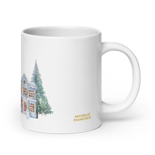 Snowing at Home Mug