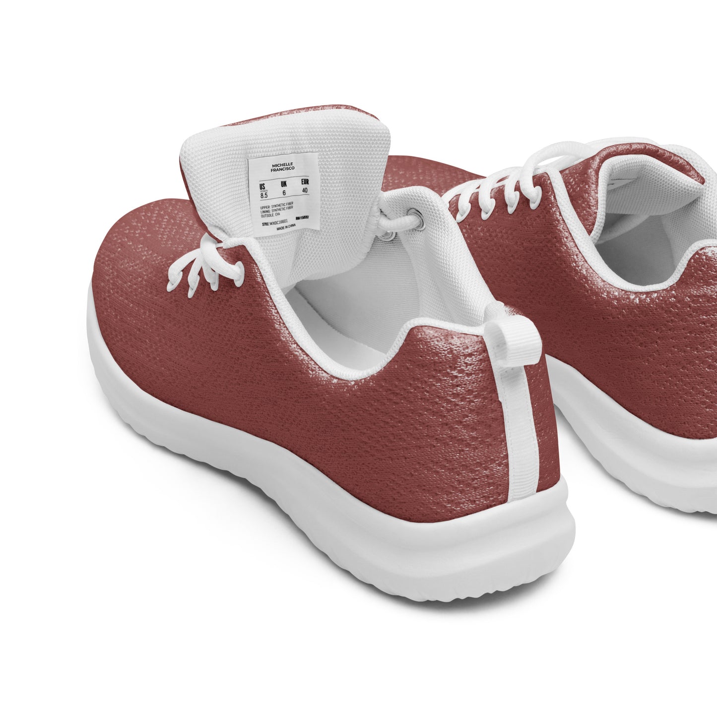 Women’s Roof Terracotta Athletic Shoes - Michelle Francisco