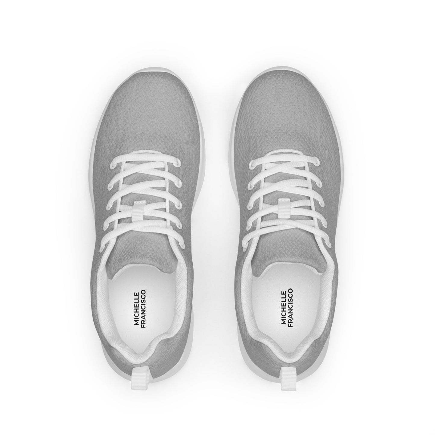 Women’s Silver Athletic Shoes - Michelle Francisco