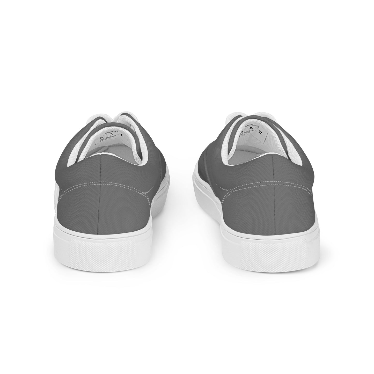 Women’s Grey Lace-up Canvas Shoes
