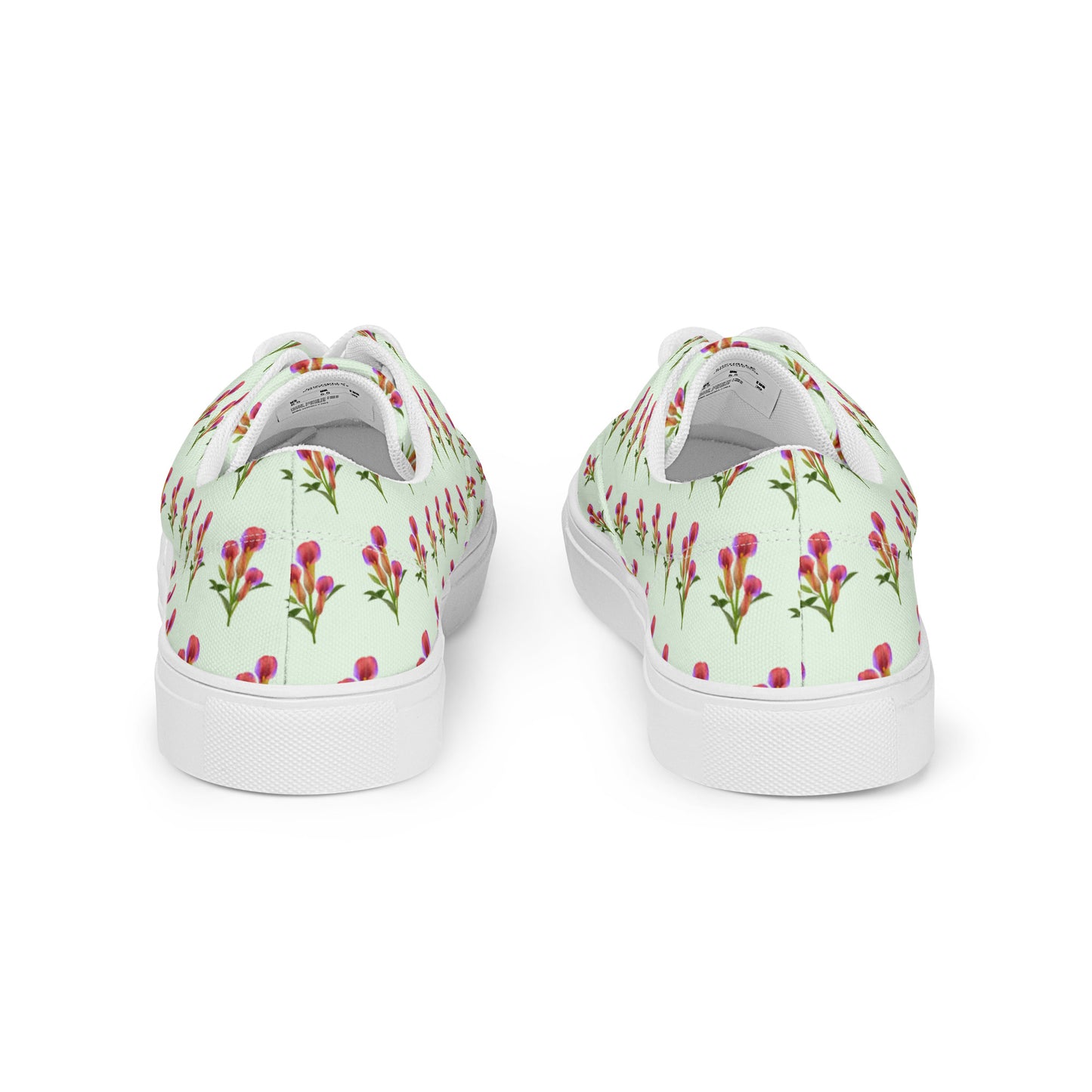 Women’s Calla Lilies Lace-up Canvas Shoes