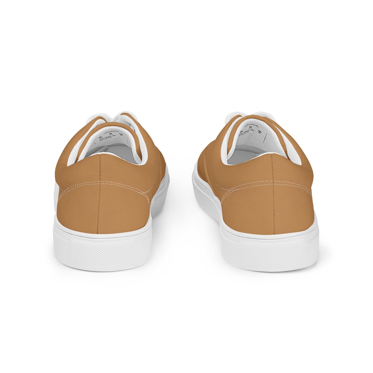 Women’s Nude Lace-up Canvas Shoes