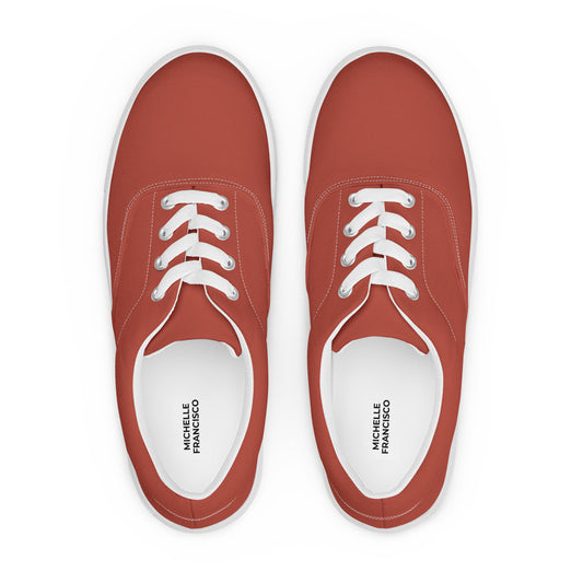 Women’s Medium Carmine Lace-up Canvas Shoes