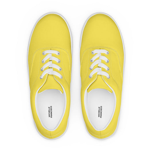 Women’s Paris Daisy Lace-up Canvas Shoes