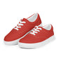 Women’s Harley Davidson Red Lace-up Canvas Shoes