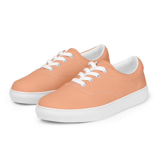 Women’s Mandys Pink Lace-up Canvas Shoes