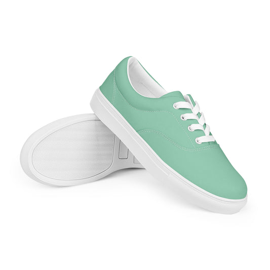 Women’s Vista Blue Lace-up Canvas Shoes