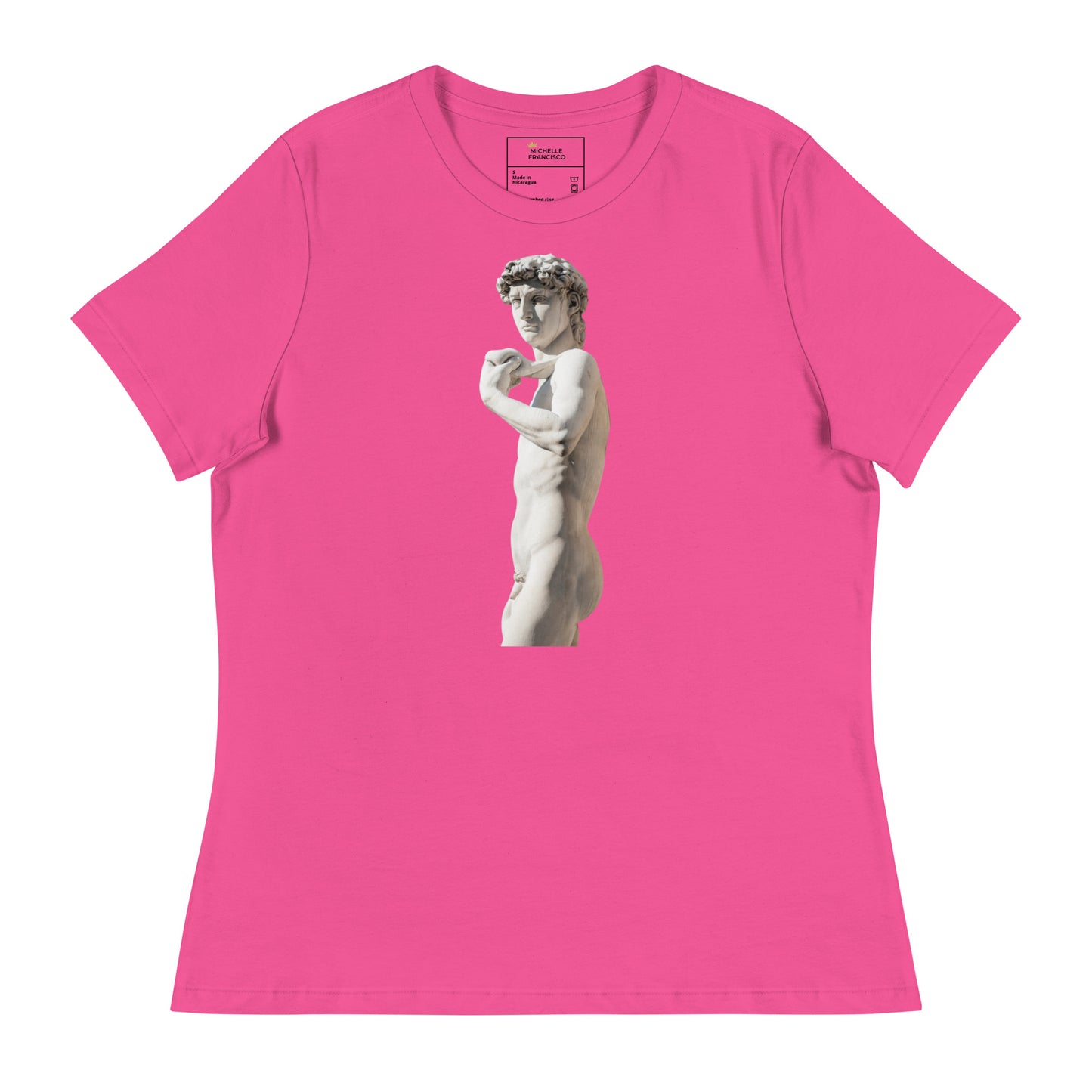 David of Michelangelo Relaxed T-Shirt