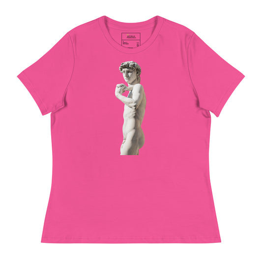 David of Michelangelo Relaxed T-Shirt
