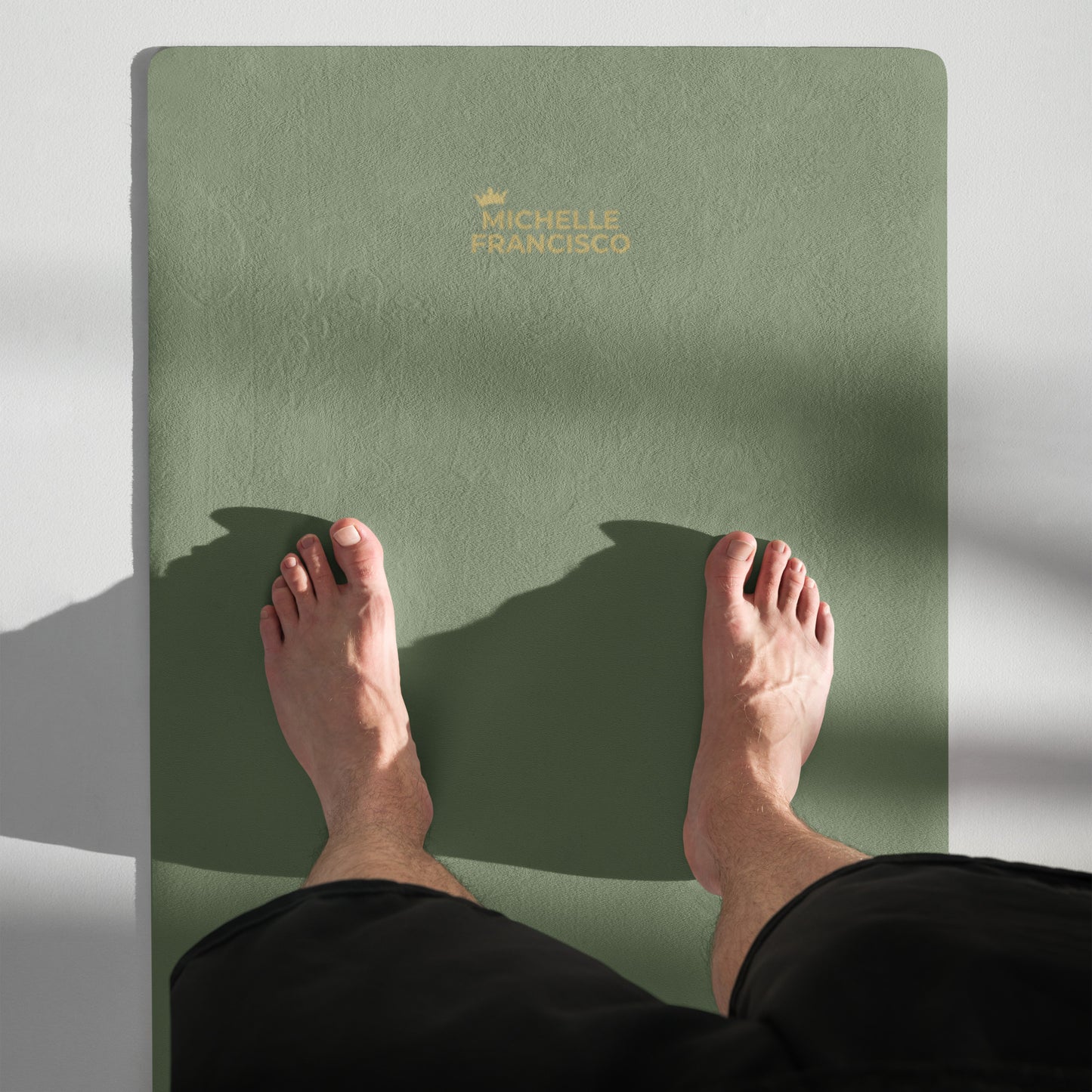 Camouflage Green Yoga Mat