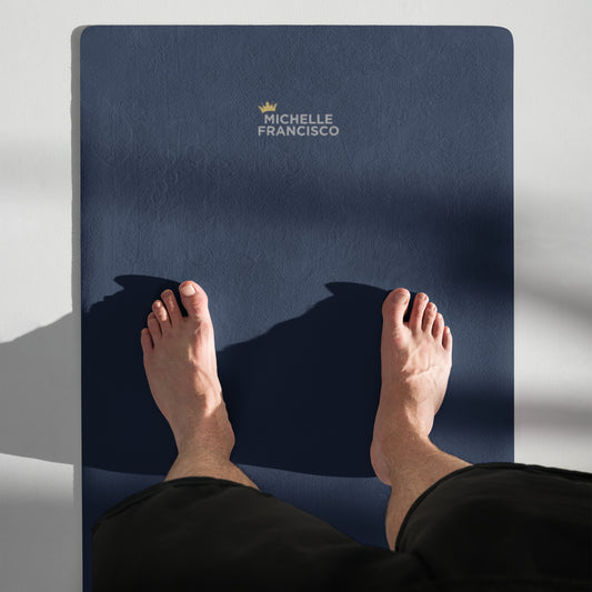 Navy Yoga Mat