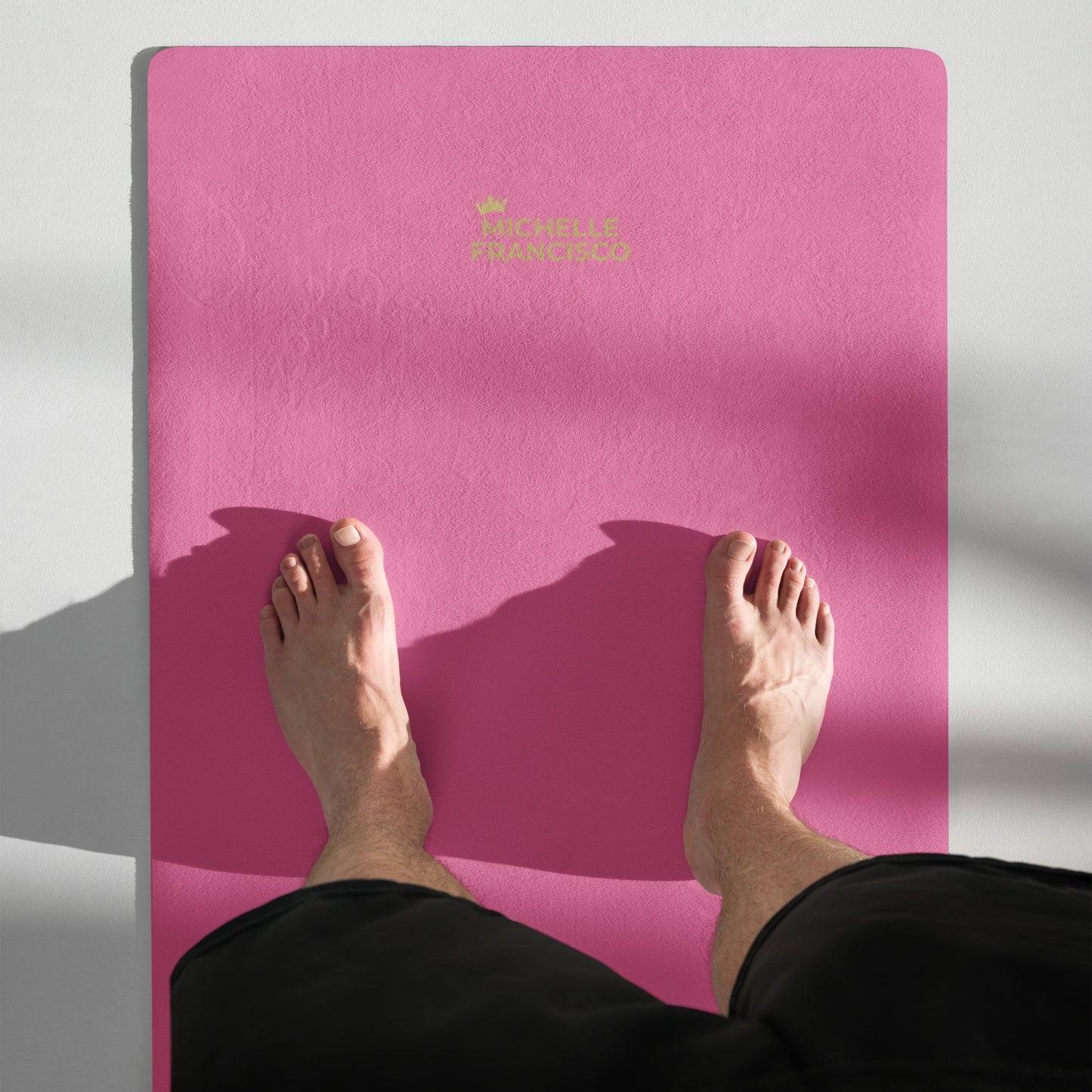 Brilliant Rose Yoga Mat