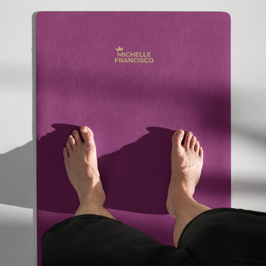 Eggplant Yoga Mat