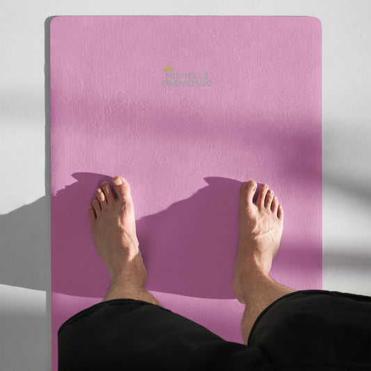 Lavender Rose Yoga Mat