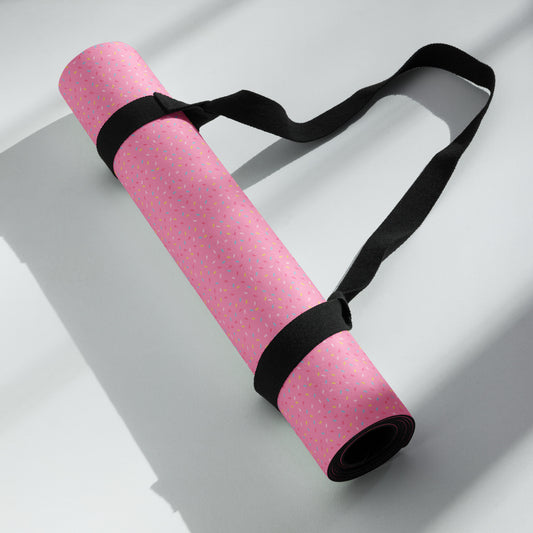 Sprinkles Pink Yoga Mat